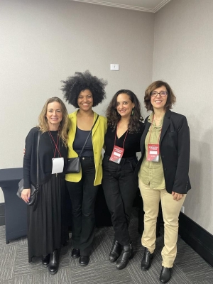 Ingrid Birnfeld, Livia Prestes, Flávia Máximo e Marilane Teixeira