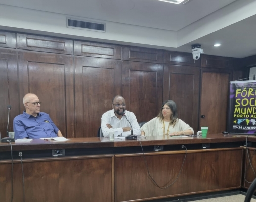 Rui Portanova, Jorge Luís Terra da Silva e Brígida Joaquina Charão Barcelos 